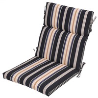 Winston Porter Sachiko Reversible Outdoor Dining Chair Cushion With Ties Winston Porter Sachiko Reversible Outdoor Dining Chair Cushion With Ties