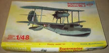 SMER Supermarine Walrus Mk.2 -  1/48 Scale Model Airplane - New, Box Damage