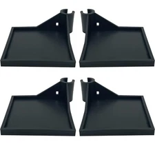 4 Pcs Grow Tent Corner Shelf for Place The Hygrometer Camera Planting Equipment