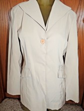 Womens Be Smart Size 9/10 Jacket Pants 2 Piece Khaki Fitted Outift