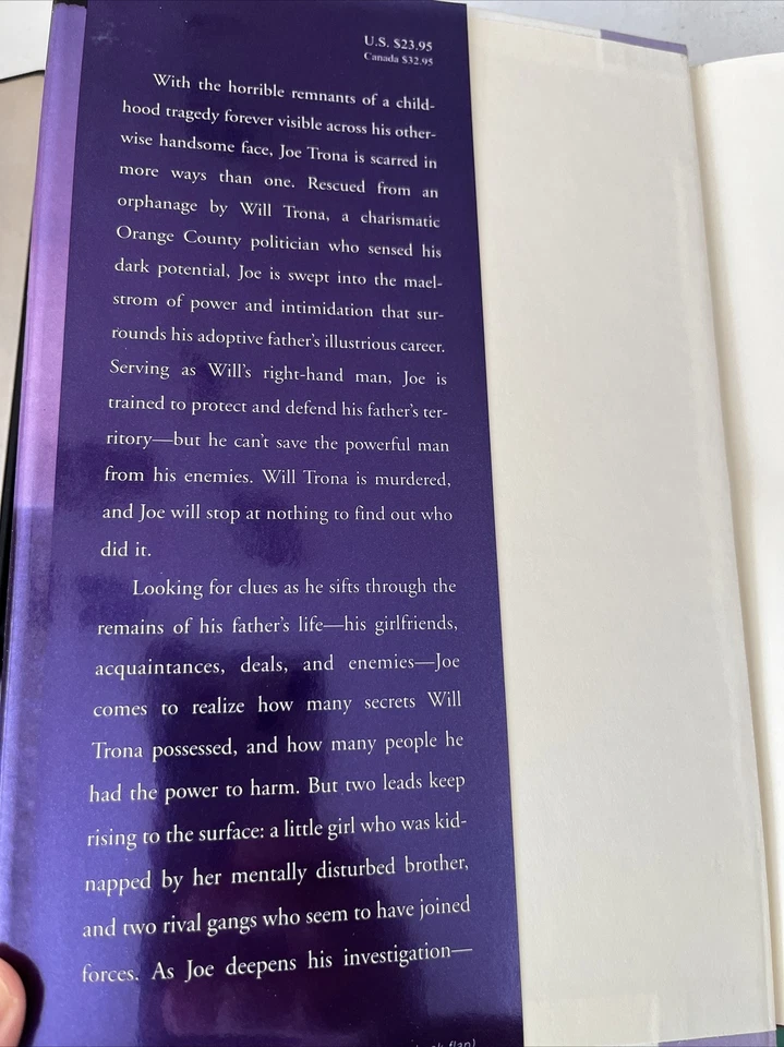 Lot of 2 Crime Thrillers by T. Jefferson Parker (Silent Joe & Cold Pursuit) Foto 3 de 4