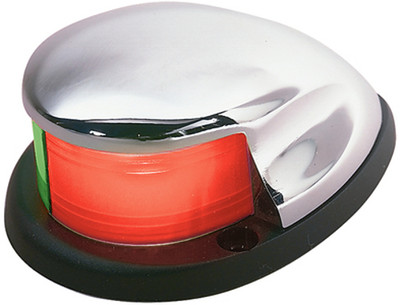 LED Streamline Bi-Color Combination Deck Mount Bow Navigation Light for Boats