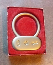 Weight Watchers 10 lb Loss Silvertone Key Chain Fob