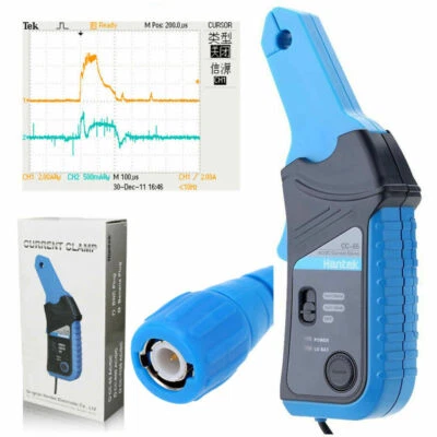 Hantek CC-65 AC/DC Digital Current Clamp Meter with BNC Connector 20KHz 65A