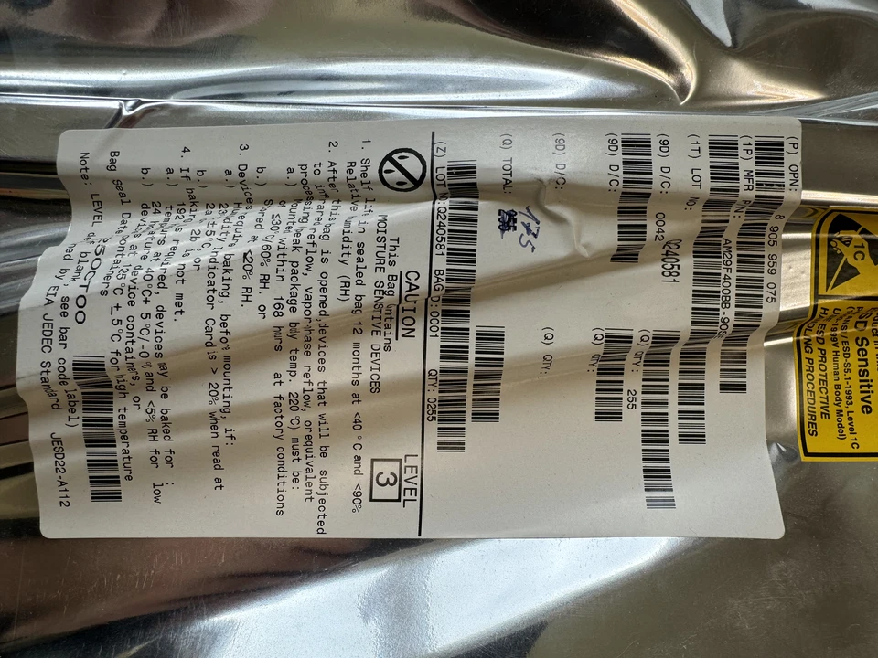 Mikrocontroller AM29F400BB-90SE AMD Halbleiter in OVP sealed - 175 PCS - Image 2 of 2