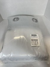 New Pony Dance White Window Curtains 52  X 95  W/2 Gold Tie Backs