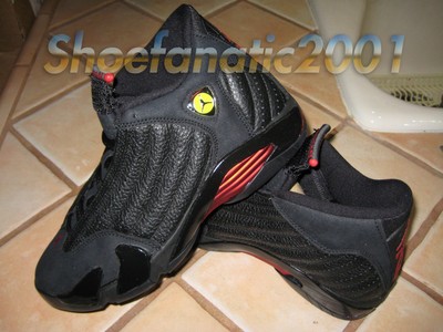 jordan retro 14 red and black