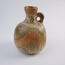 Keramik Vase  Henkelvase 60er/70er Jahre Vintage  Mid Century Ca. 18,5 cm hoch