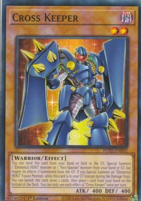 YUGIOH CARD 3 X CROSS KEEPER POTE-EN002 1ST EDITION | eBay