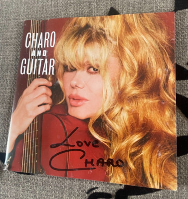 María Rosario Pilar Martínez Molina Baeza SIGNED CHARO ABD GUITAR CD COVER