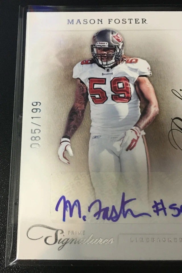 Panini Prime Signatures Mason Foster 085/199 - Image 4 of 4