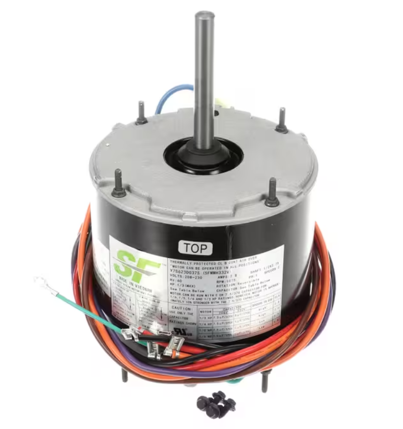 Fits Trane Y7S623D037S (SFMMH332V), Motor, 208-230 V, 60HZ, 1PH