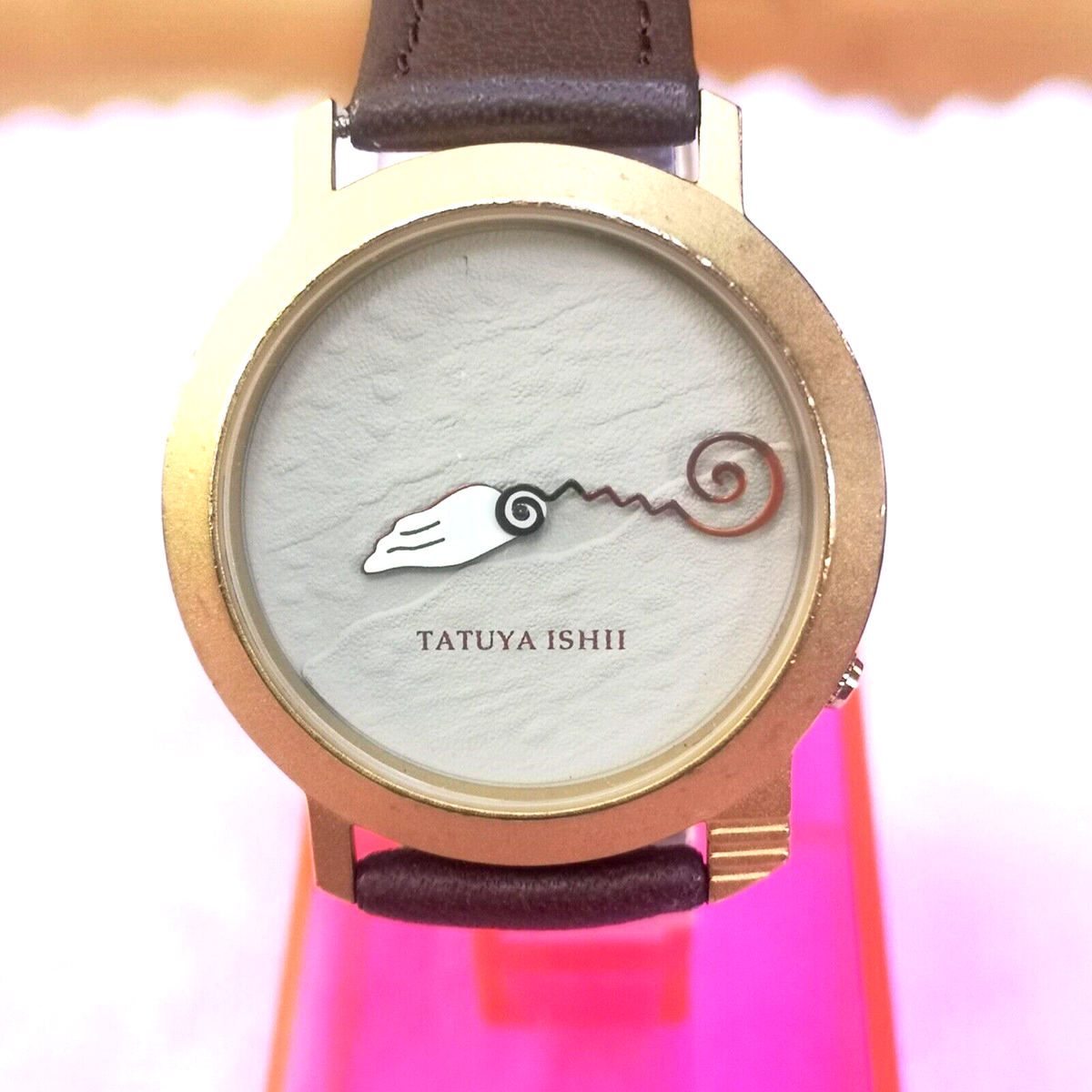 Vintage and Rare AZEKA design by TATUYA ISHII Unisex Quartz watch