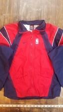 Kids Nike Team NBA Jacket Full Front Zip Basketball Windbreaker Sz Medium M