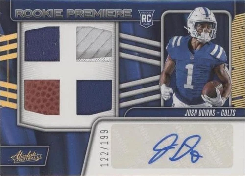 2023 Panini Absolute Josh Downs #RPMA-JD