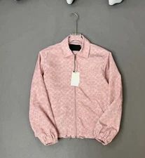 NWT COACH Women’s PINK Loose outerwear Classic jacket