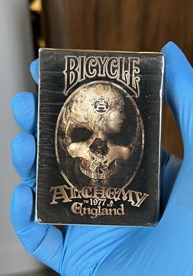 Bicycle Alchemy England 1977 Playing Cards Sealed Gothic Fantasy Deck USPCC