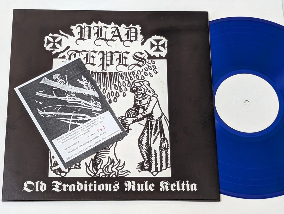 Vlad Tepes – Old Traditions Rule Keltia 1st press Lp 2003 Brazil Limited 107 - Image 2 of 3