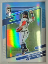RONALD ACUNA JR, INSERT PARALLEL AND BASE YOU PICK COMPLETE YOUR SET COLECTION