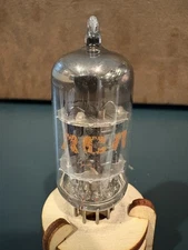RCA 5751 BLACK PLATE HALO GETTER Balanced Vacuum Tube TV7 & Maxi Test ANOS £