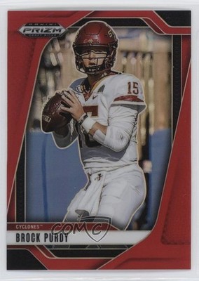 2025 Panini Prizm Draft Picks Red Prizm 359/399 Brock Purdy #176 10ek