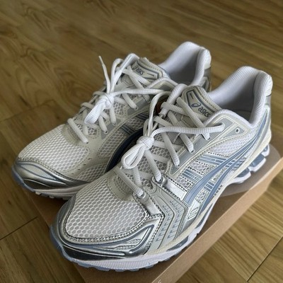 Asics Gel Kayano 14 1203A537 115 White Light Navy Retro Cushioned Shoes New
