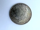 1896 Morgan Silver Dollar Philadelphia Mint minor rainbow tone