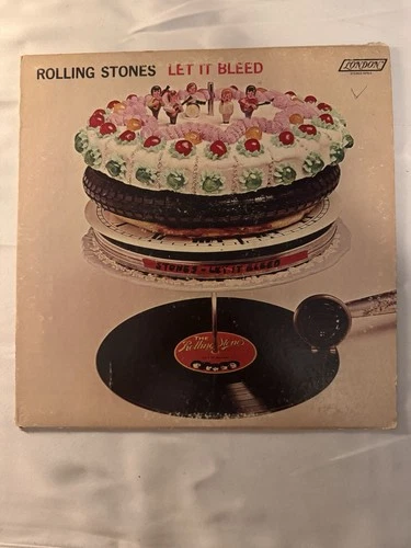 Rolling Stones Let It Bleed LP London NPS-4 Stereo 1969 Classic Rock