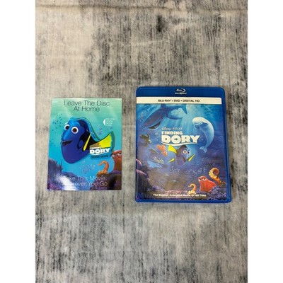 Disney Pixar Finding Dory Blu-ray DVD Combo Pack Animated Movie 786936851038