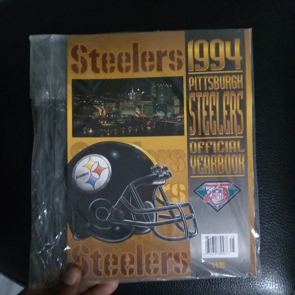 Anuario oficial Pittsburgh Steelers NFL 1994 Foto 4 de 4