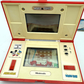 Nintendo Game & Watch Mickey & Donald Multi Screen Console Japan