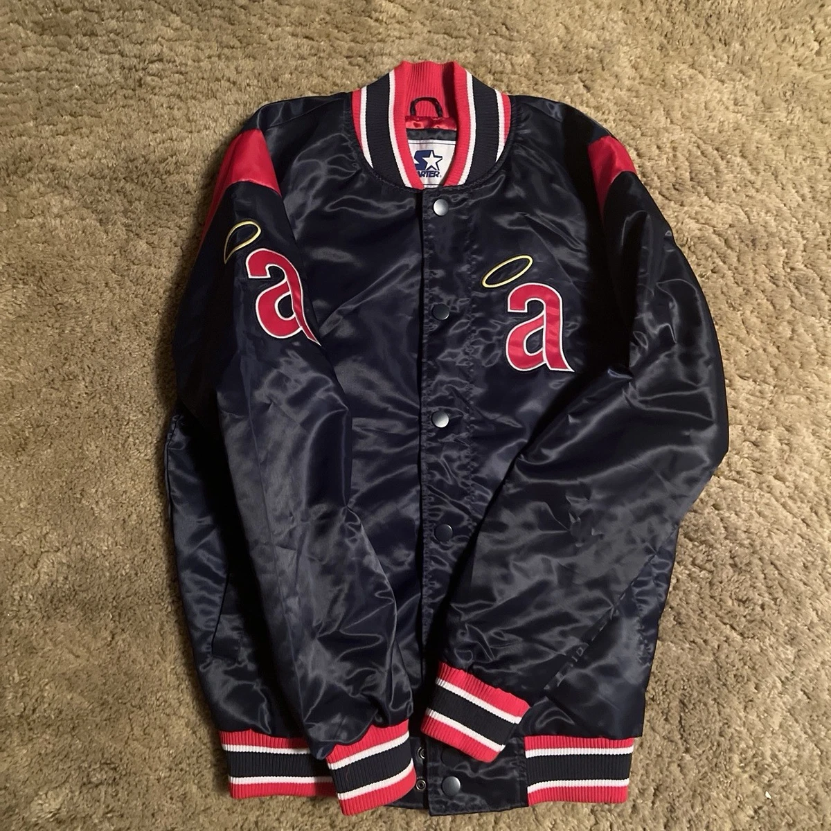 80-90's STARTER カリフォルニア エンゼルス スタジャン Mサイズ