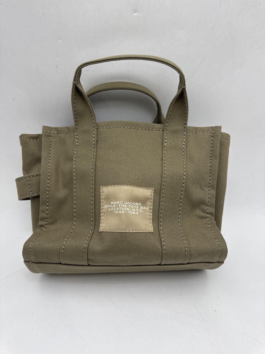 Marc Jacobs The Tote Bag Small M0016493-372 - Slate Green | eBay