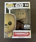 Funko Pop Star Wars #63 Chewbacca Flocked Smuggler's Bounty Exclusive!