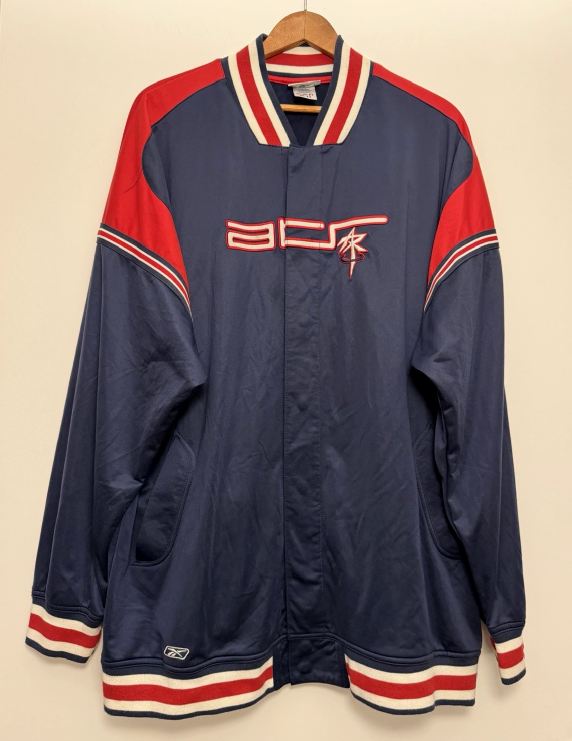 Vintage Reebok 90s Men's XXL Warm Up Jacket ATR Above The Rim Iverson Hip Hop thumbnail 5