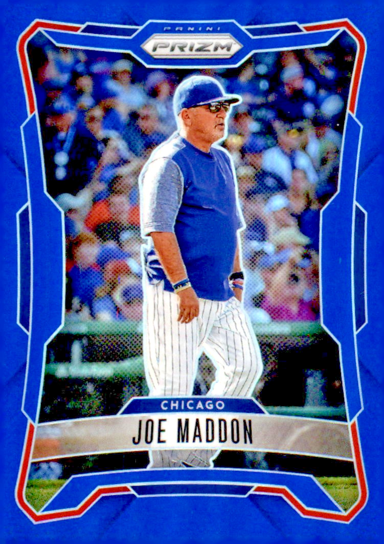 2026 Panini Prizm - Joe Maddon #65 Blue Prizm /199