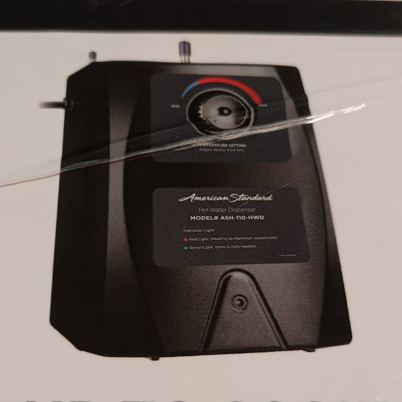 American Standard ASH-110-HWD Hot Water Dispenser Black Up to 200°F