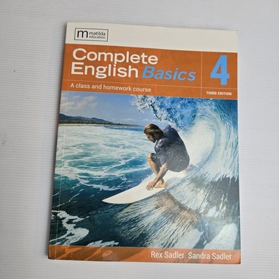 Complete English Basics 4 Third Edition Textbook Rex & Sandra Sadler Matilda