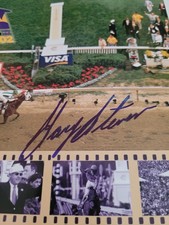 Autographed 2002-127th Preakness Stakes Mag Signed by HOF Jockey Gary Stevens