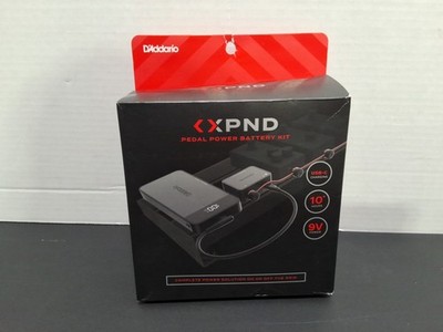 D'Addario XPND Pedal Power Battery Kit 10000 Mah 9v Power- OPEN BOX