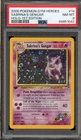 Pokemon Sabrina's Gengar Gym Heroes 1st Edition Holo Rare #14 PSA 8