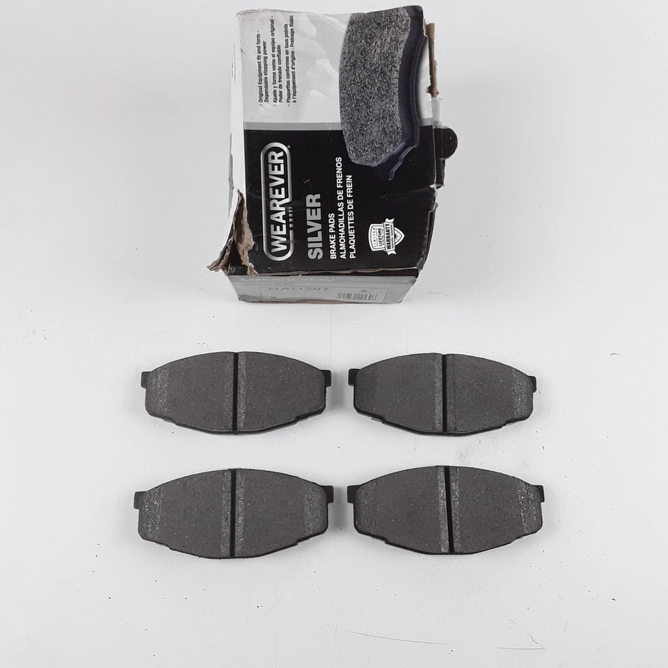 Juego de pastillas de freno de disco delanteras Carquest NAD207 para camioneta Toyota 1992 1993 1994 1995 Foto 2 de 4