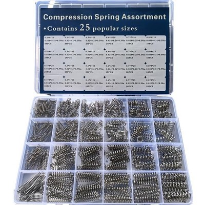 420PCS Stainless Steel Compression Springs Assortment Kit - Small ...