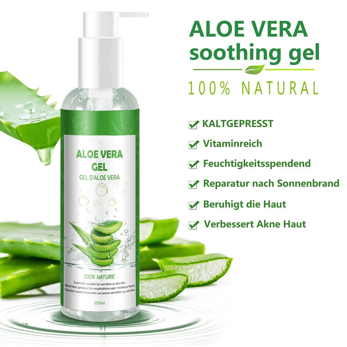 Aloe Vera Gel Pur online kaufen | eBay.de