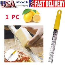 1PC Stainless Steel Lemon Zester Cheese Grater Lemon Peeler Kitchen Tool 12.6 In