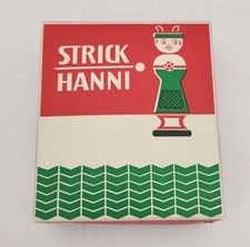Strick Hanni Wood KNITTING DOLL Yarn Spool Loom Craft Knitter Rope Braid Maker