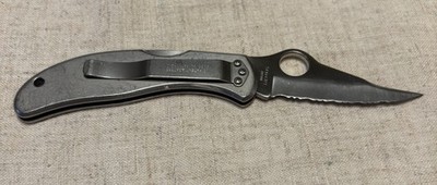 Vintage Spyderco Lockback Gin 1 | eBay