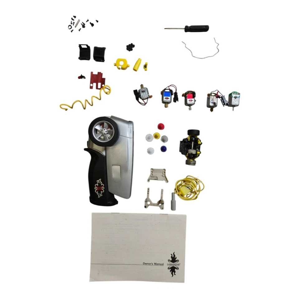 XMODS 1999 Nissan Skyline GT-R R34 Yellow – Super Street RC Car Body & Parts Lot - Image 4 of 4