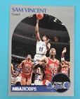 1990-91 Hoops #223 Michael Jordan 12 Jersey w Sam Vincent BASKETBALL Card R1