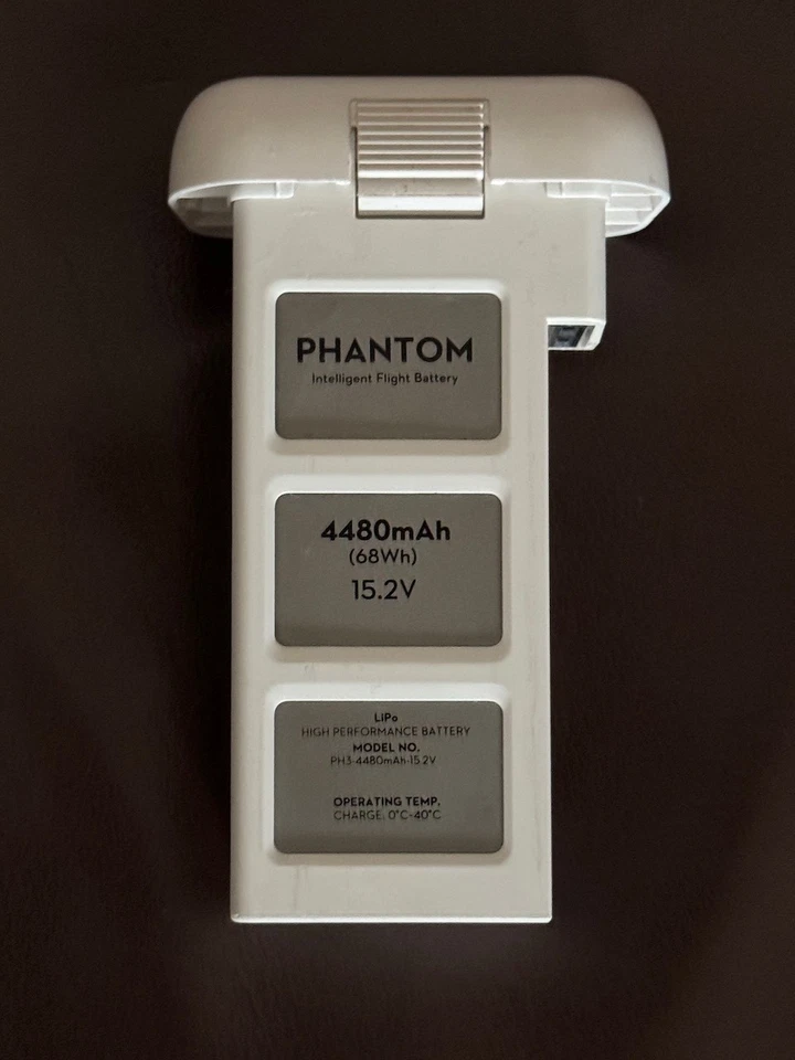 DJI Phantom 3 LiPo Akku 4480 mAh 15.2V 66 Ladezyklen, Original